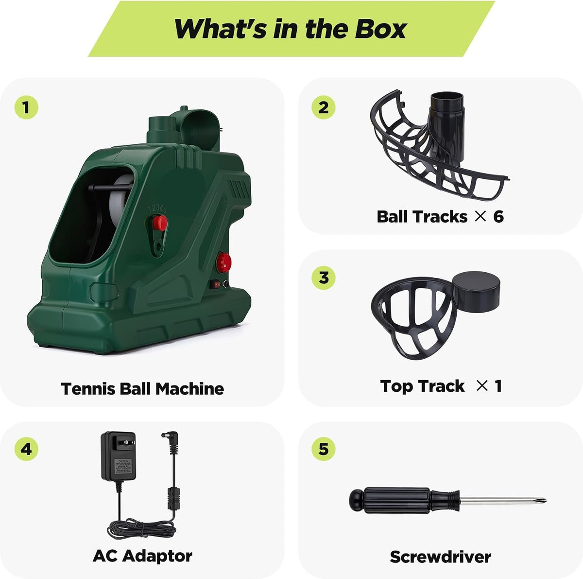 3819BH Portable Tennis Ball Machine
