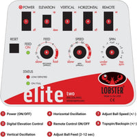 Sports Elite Tennis Ball Machine - Auto Portable Tennis Ball Launcher, Preloaded & Custom Drills, Spin Control, Lob Elevation Switch, Ball Speed (Up to 80MPH), with Multi-Function Remote