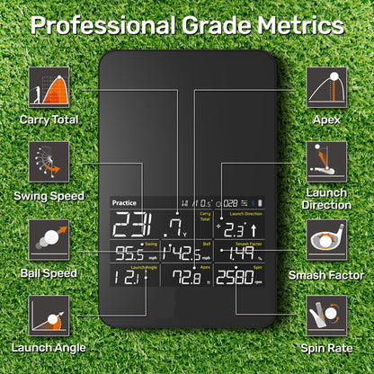 OPTISHOT Orbit Golf Simulator and Launch Monitor Golf Simulators for Home with Orion Software - Golf Launch Monitor - 20 Courses and 3 Practice Ranges Included