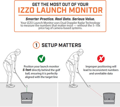 Golf Swami Launch Master Pro Golf Launch Monitor