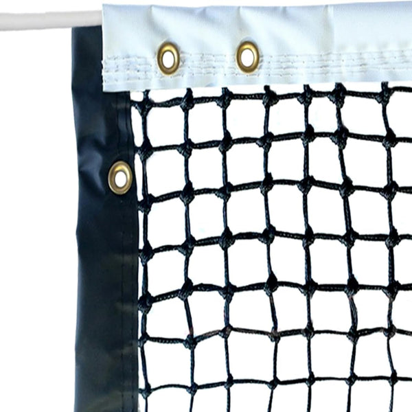 Tennis Net Outdoor Heavy Duty Professional Tennis Court Net Replacement Portable Tennis Net Nylon for Standard Tennis Courts [Includes 2 Fiberglass Dowels]