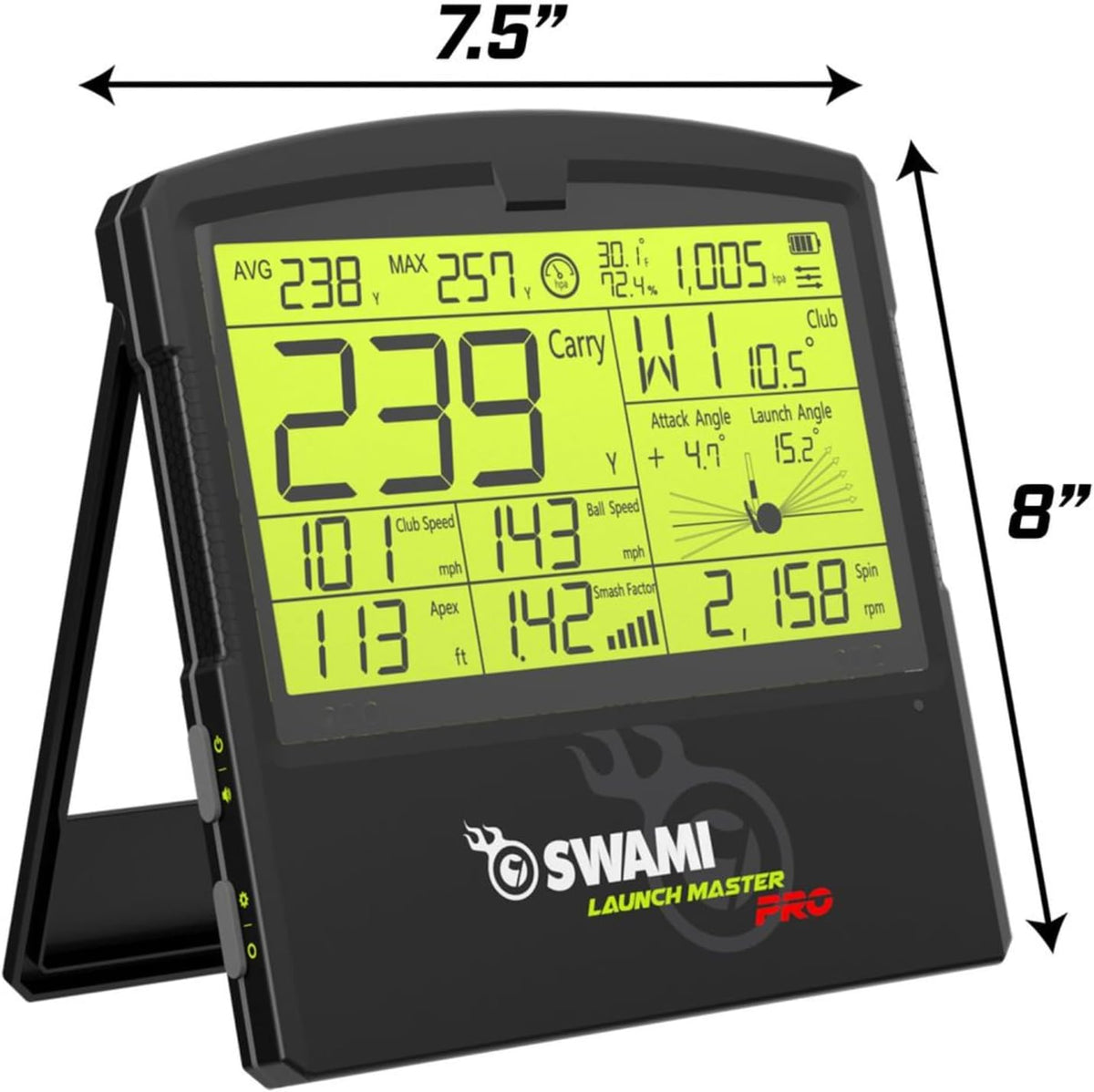Golf Swami Launch Master Pro Golf Launch Monitor