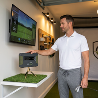 Golf Launch Monitor Built for Precision Training, Dual Doppler Radar, Photometric Cameras, Portable Design — Lifestyle