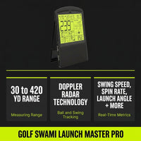 Golf Swami Launch Master Pro Golf Launch Monitor — Results & Stats