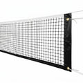 Tennis Net Built to Last, 42 ft Polyethylene, Reinforced Vinyl Headband, Fiberglass Dowels
