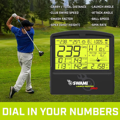 Golf Swami Launch Master Pro Golf Launch Monitor