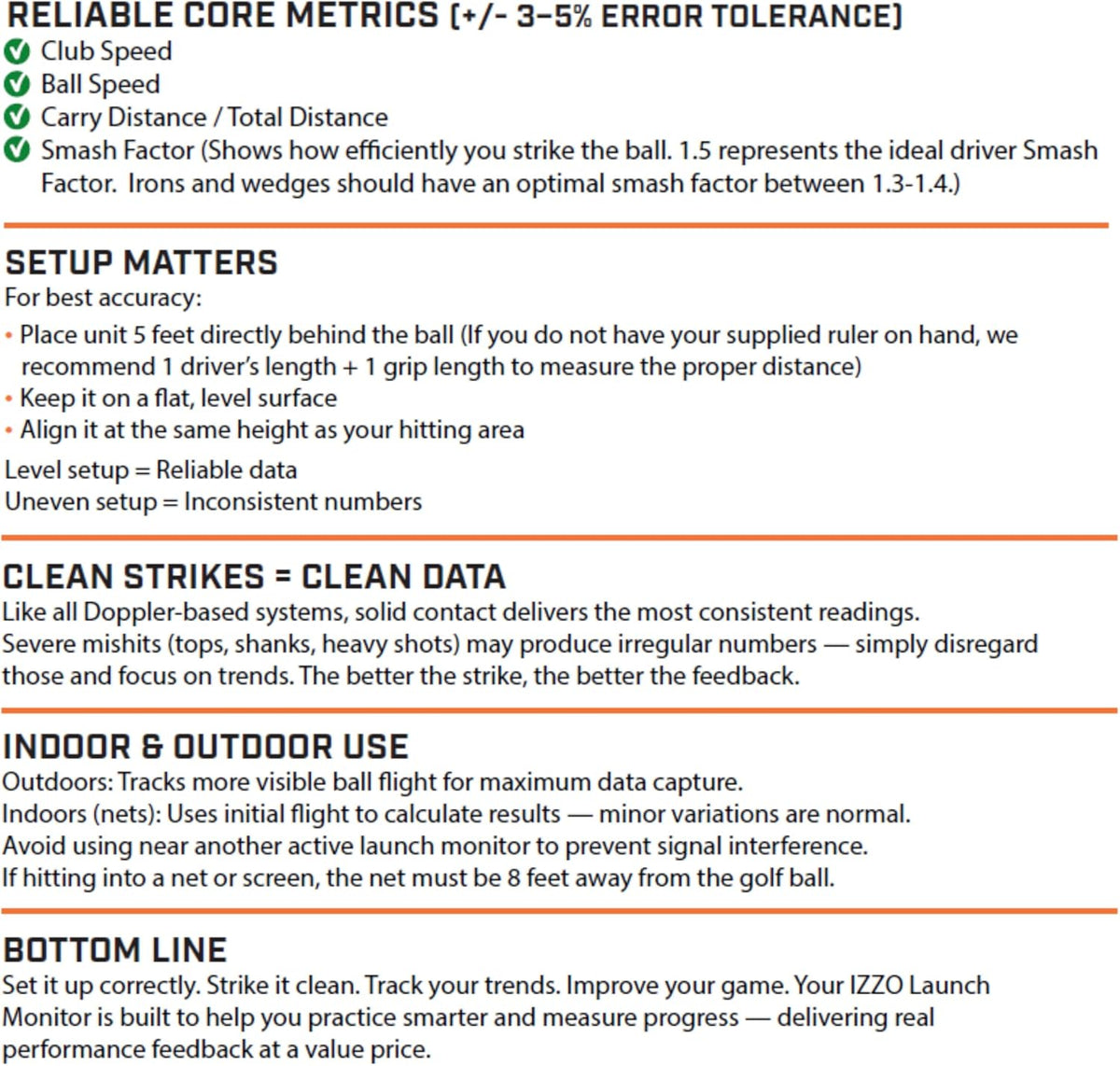 Golf Swami Launch Master Pro Golf Launch Monitor