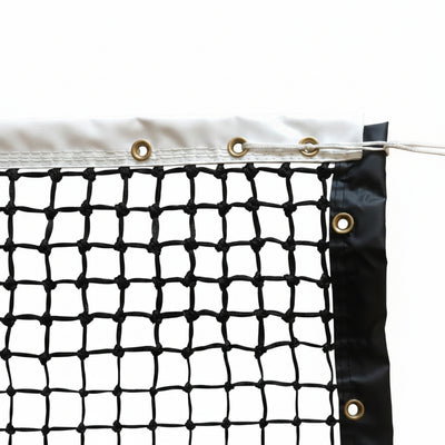 Professional Tennis Net 42 FT X 3.5 FT Double-Layer Non-Deforming Standard Replacement Tennis Net with 1.57 in Mesh Compatible with All Standard Outdoor Indoor Tennis Posts