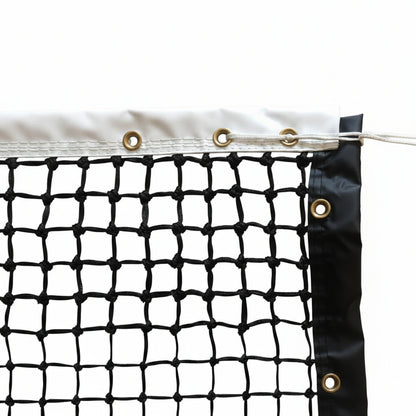 Professional Tennis Net 42 FT X 3.5 FT Double-Layer Non-Deforming Standard Replacement Tennis Net with 1.57 in Mesh Compatible with All Standard Outdoor Indoor Tennis Posts