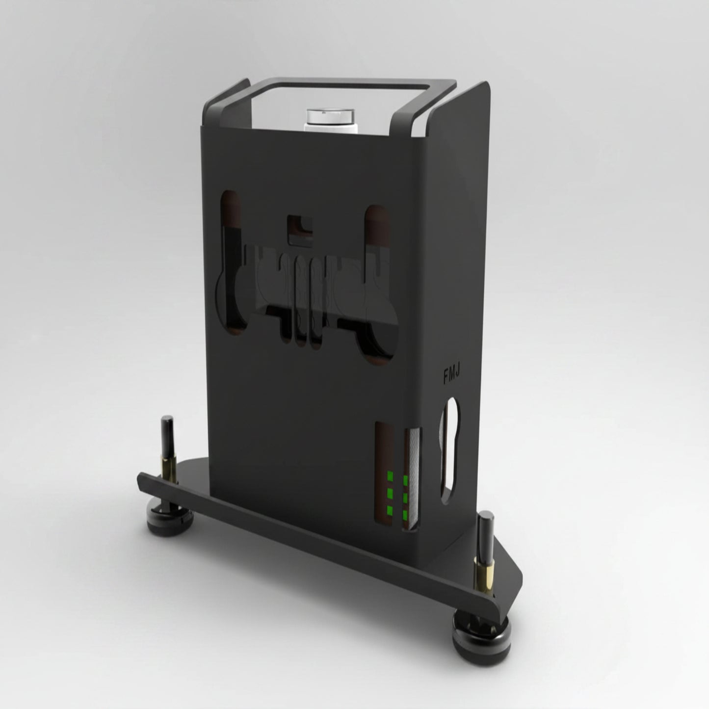 Golf Launch Monitor and Golf Simulator with Metal Protective Case