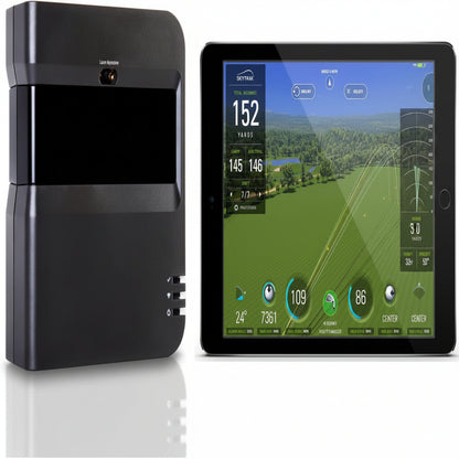 Golf Launch Monitor and Golf Simulator with Metal Protective Case